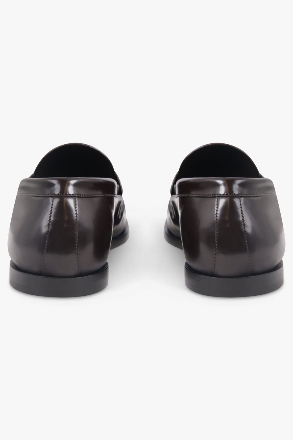 THE ROW SHOES Mens Style Shiny Tassel Loafer | Espresso