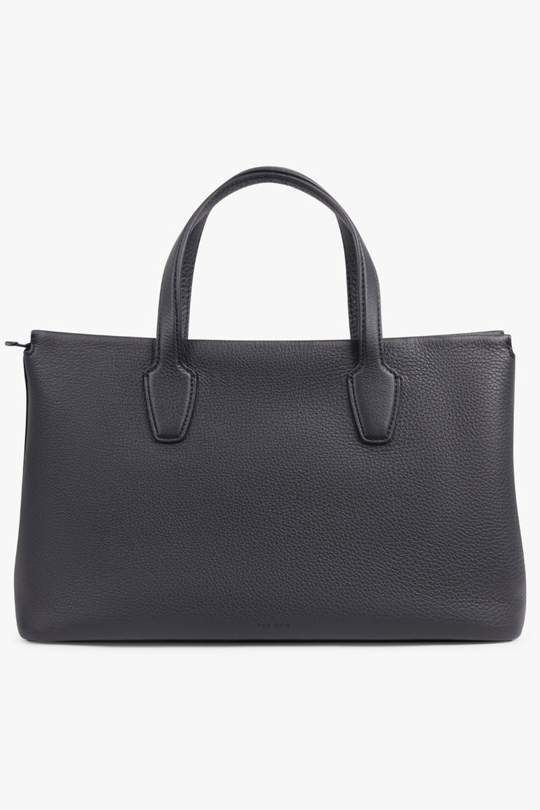 THE ROW BAGS Black / Black Marcel Top Handle Bag | Black