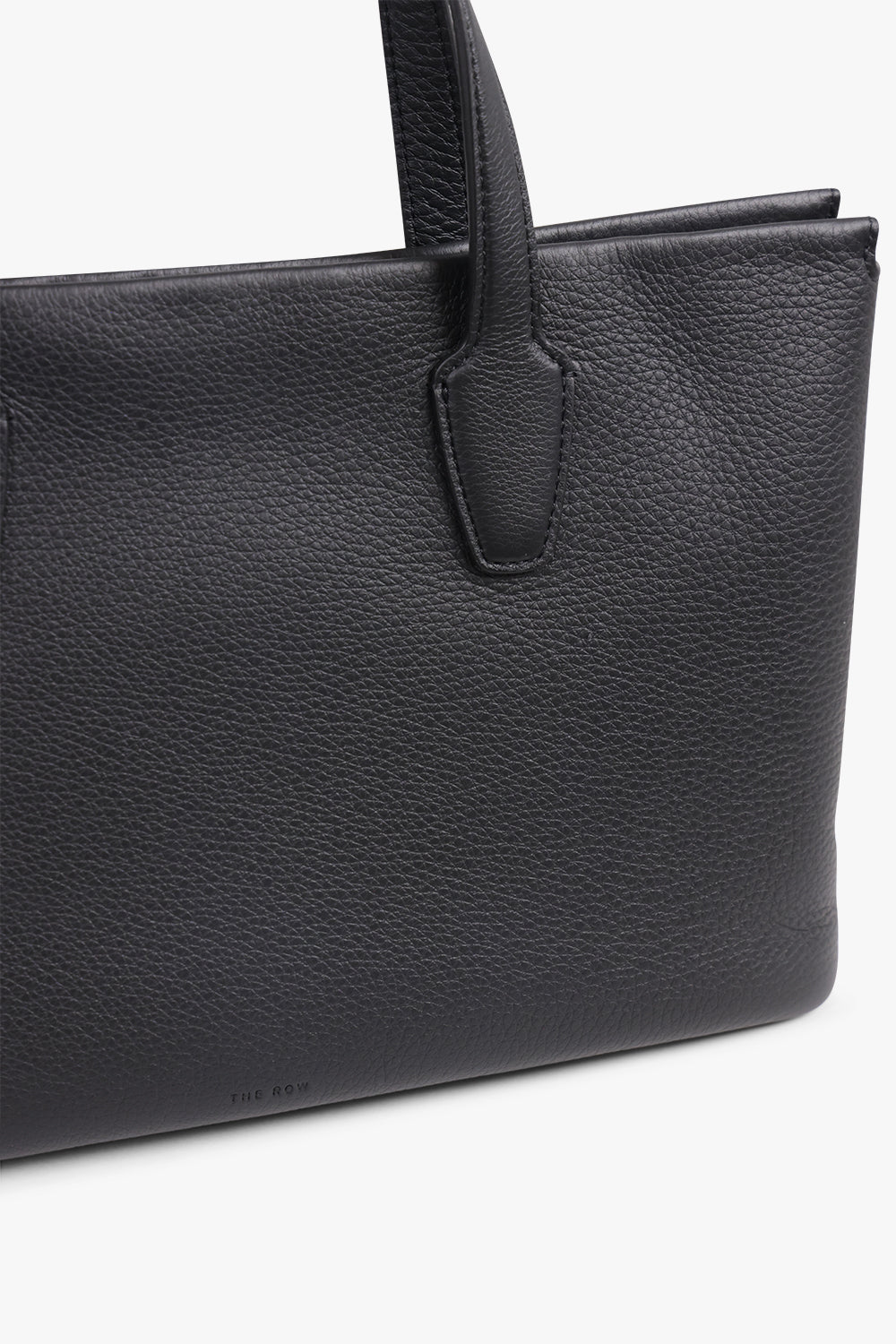 THE ROW BAGS Black / Black Marcel Top Handle Bag | Black