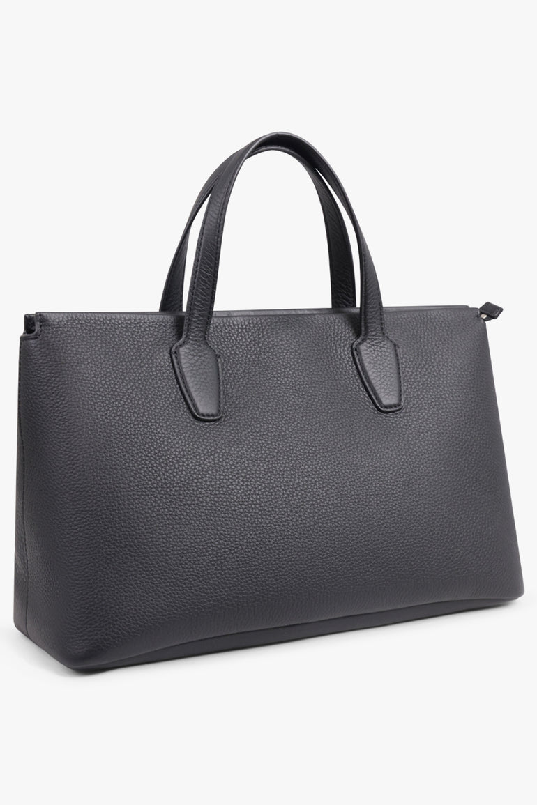 THE ROW BAGS Black / Black Marcel Top Handle Bag | Black