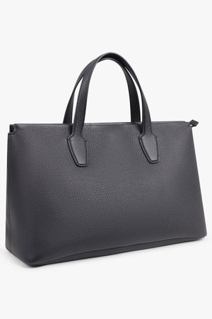 THE ROW BAGS Black / Black Marcel Top Handle Bag | Black