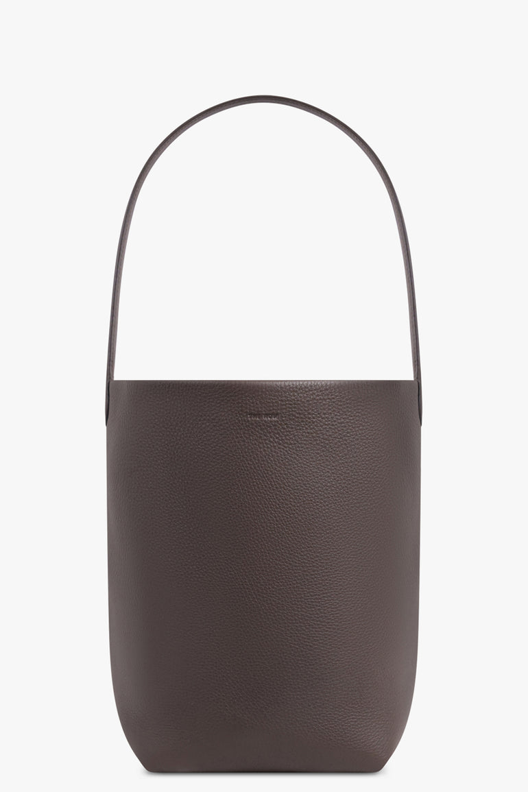 THE ROW BAGS Brown / Deep Brown Small N/S Tote Bag | Deep Brown