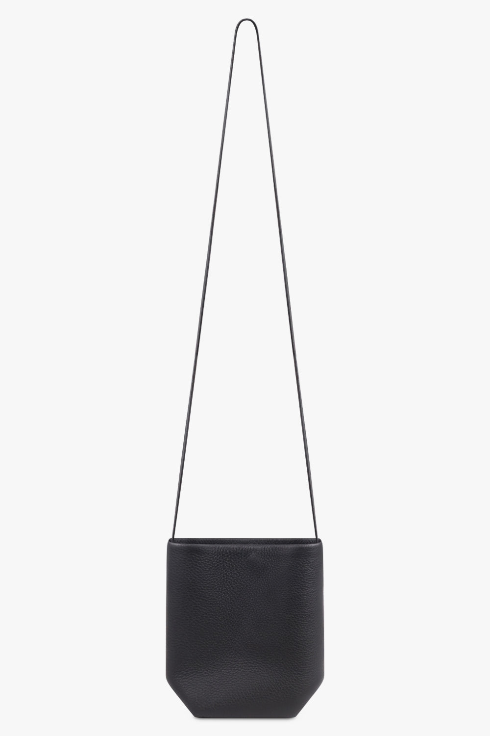 THE ROW BAGS Black / Dark Pine Black Park N/S Crossbody Bag | Black