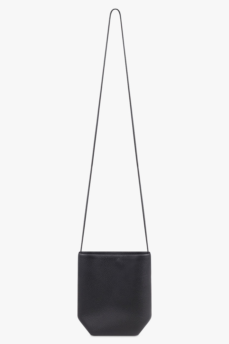 THE ROW BAGS Black / Dark Pine Black Park N/S Crossbody Bag | Black
