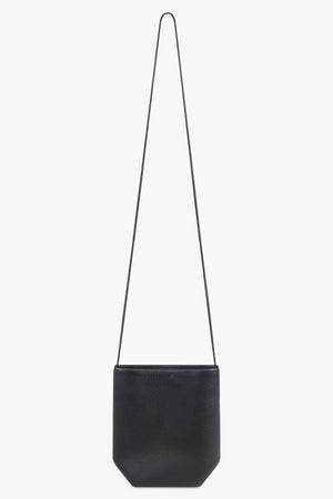 THE ROW BAGS Black / Dark Pine Black Park N/S Crossbody Bag | Black