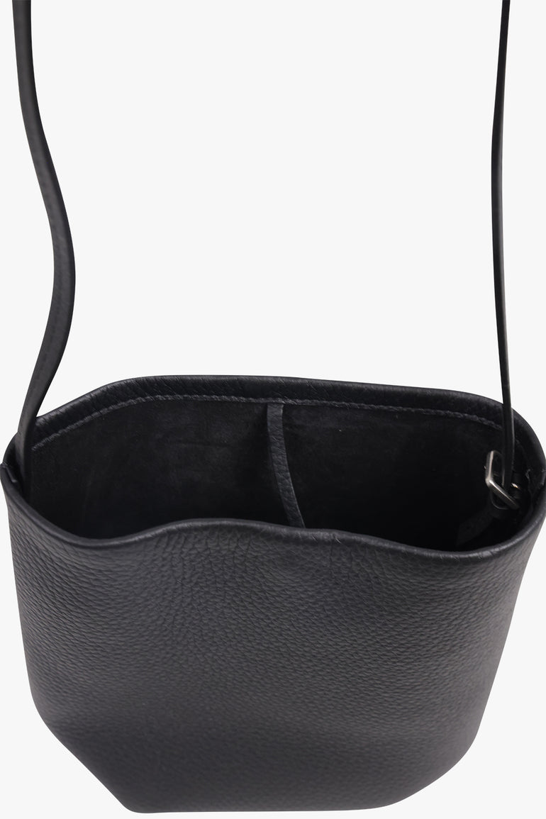 THE ROW BAGS Black / Dark Pine Black Park N/S Crossbody Bag | Black