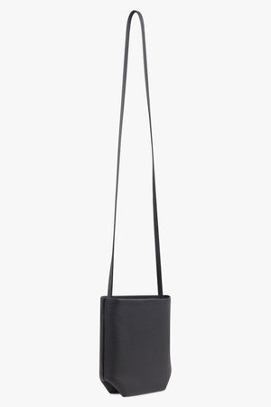 THE ROW BAGS Black / Dark Pine Black Park N/S Crossbody Bag | Black