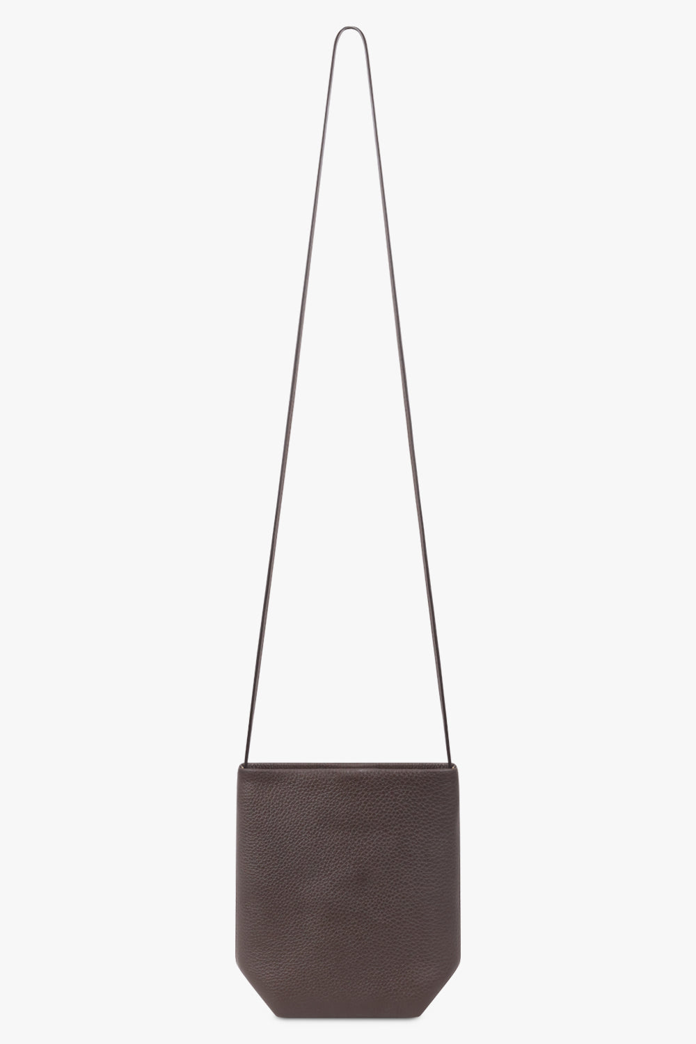 THE ROW BAGS Brown / Deep Brown Park N/S Crossbody Bag | Deep Brown