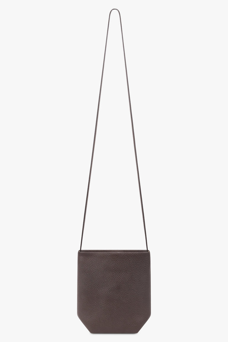 THE ROW BAGS Brown / Deep Brown Park N/S Crossbody Bag | Deep Brown