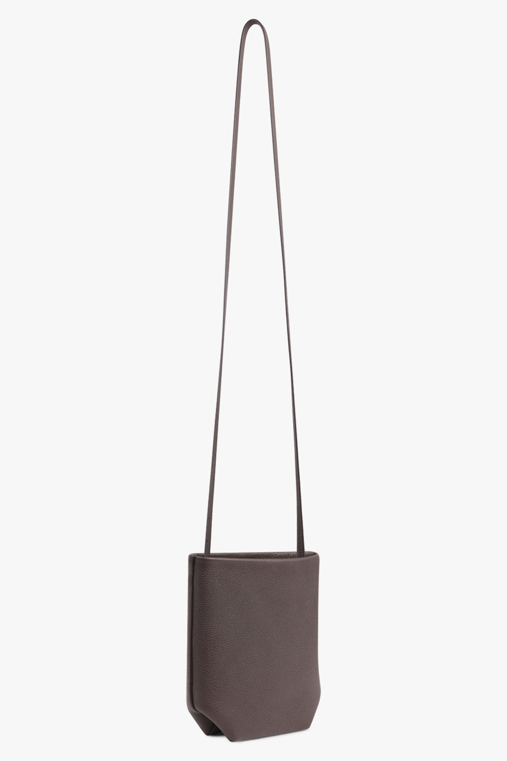 THE ROW BAGS Brown / Deep Brown Park N/S Crossbody Bag | Deep Brown