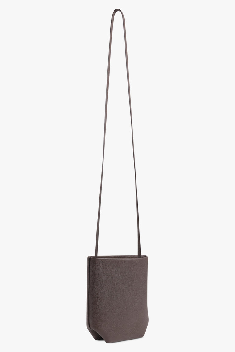 THE ROW BAGS Brown / Deep Brown Park N/S Crossbody Bag | Deep Brown