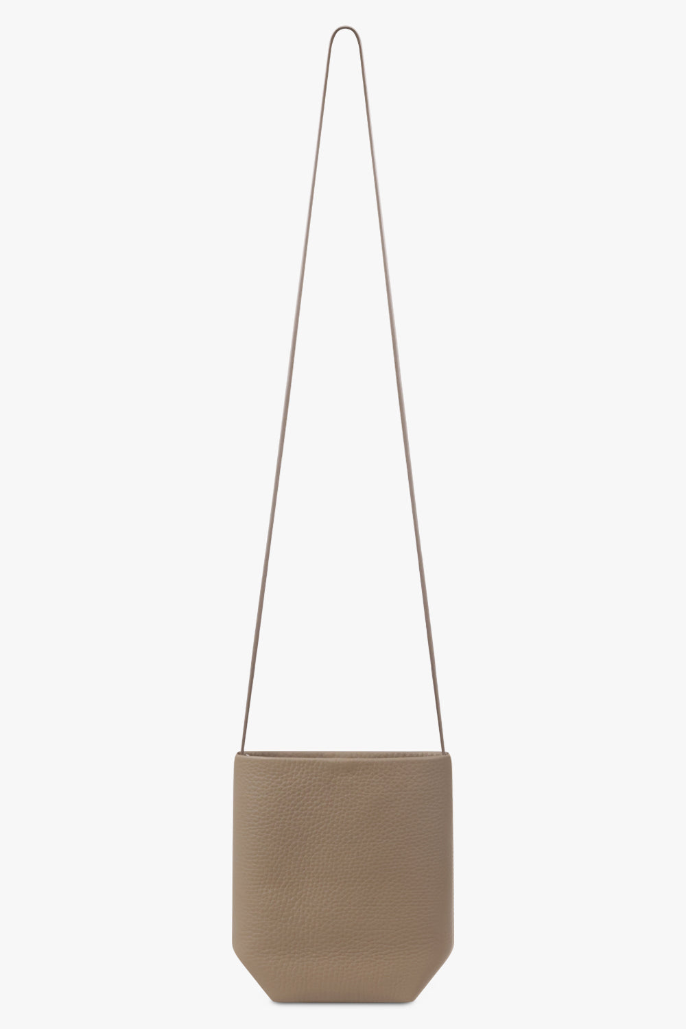 THE ROW BAGS Neutral / Smoked Taupe Park N/S Crossbody Bag | Smoked Taupe