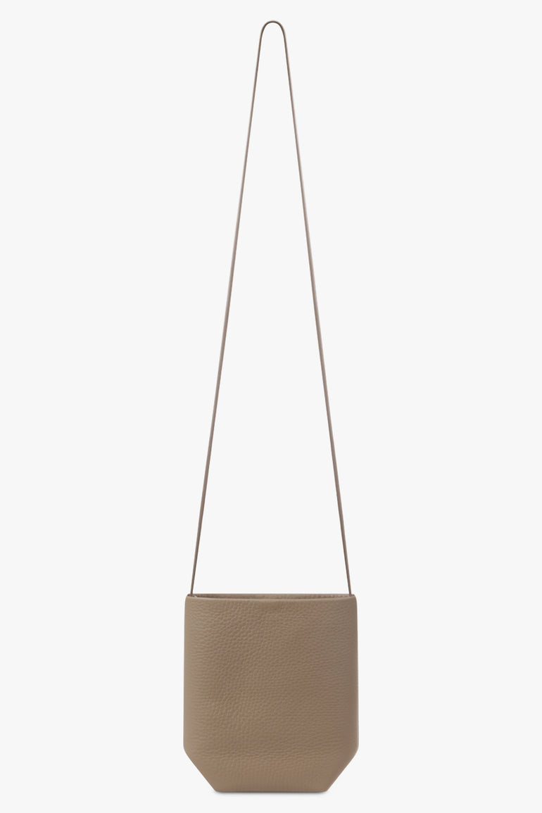 THE ROW BAGS Neutral / Smoked Taupe Park N/S Crossbody Bag | Smoked Taupe