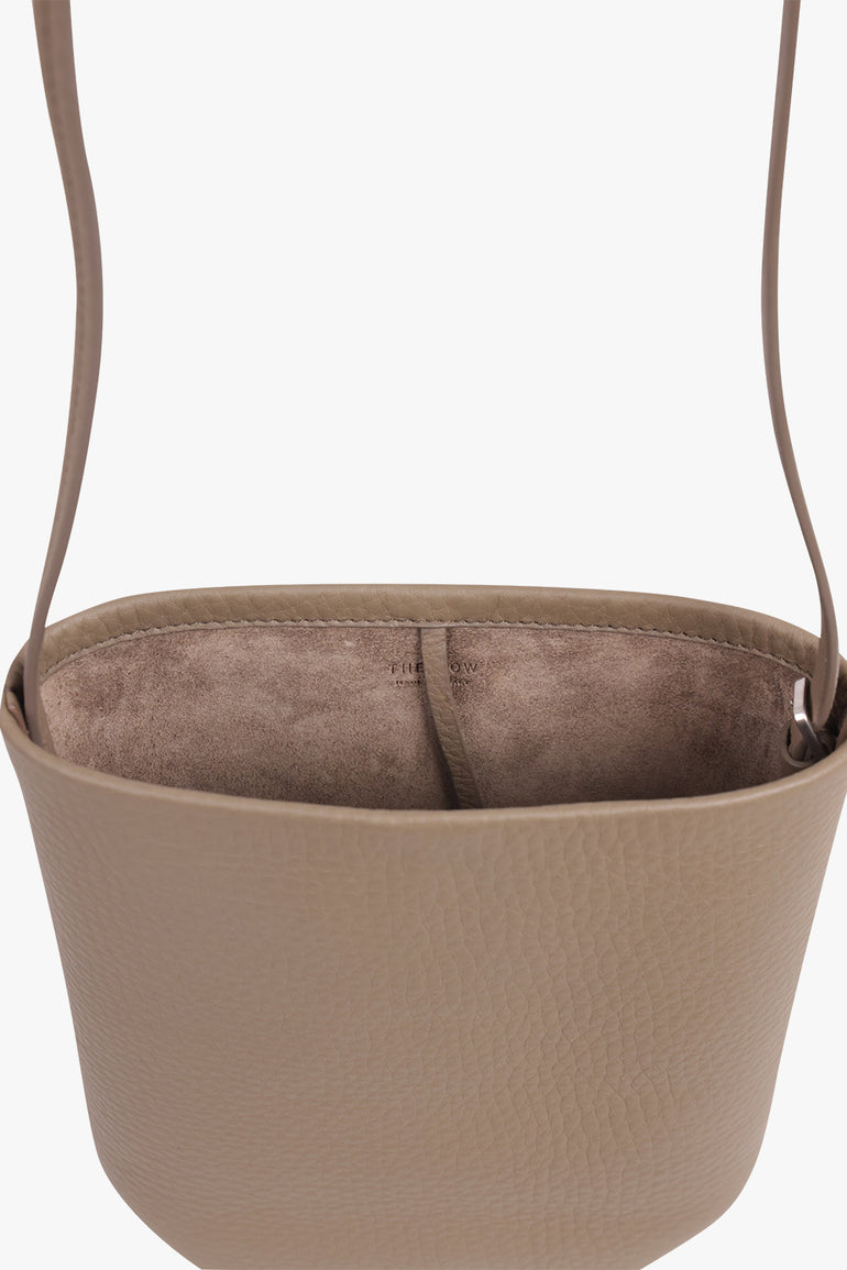 THE ROW BAGS Neutral / Smoked Taupe Park N/S Crossbody Bag | Smoked Taupe