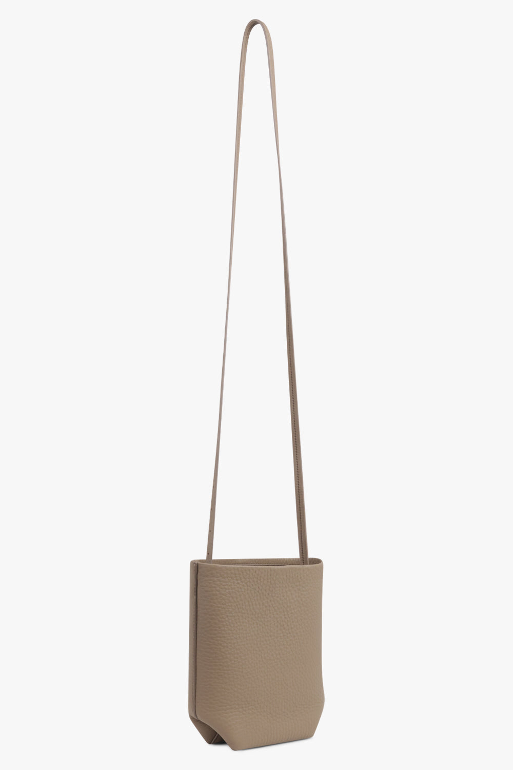 THE ROW BAGS Neutral / Smoked Taupe Park N/S Crossbody Bag | Smoked Taupe