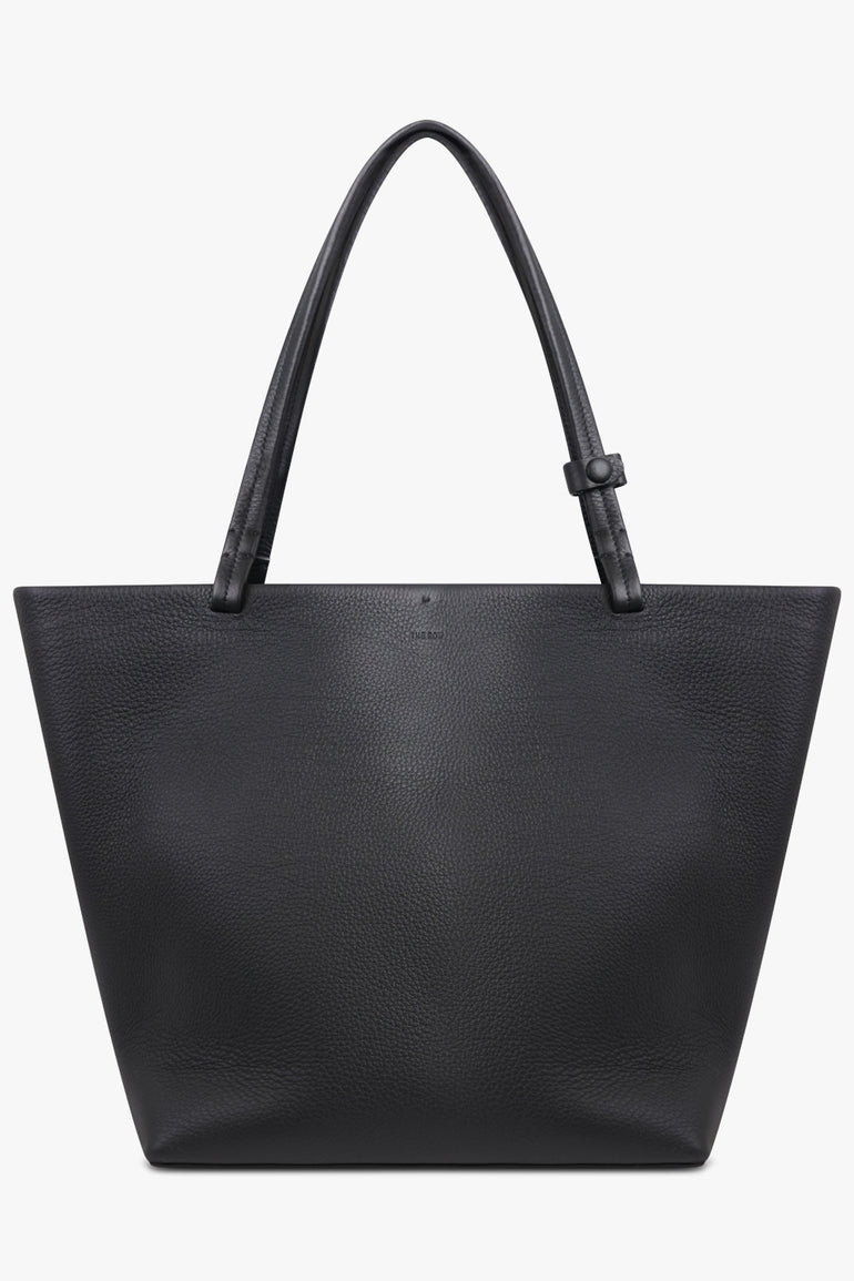 THE ROW BAGS BLACK / Black Park Tote Three Bag | Black