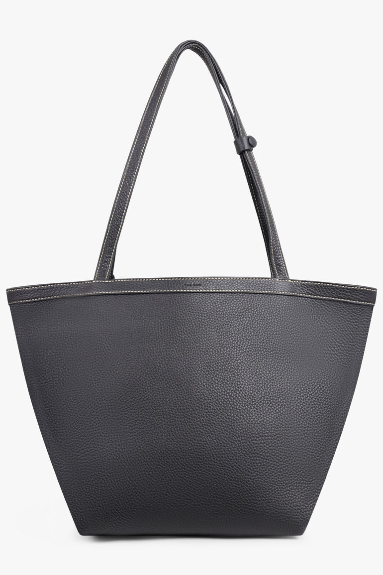 THE ROW Bags BLACK / Black Park Tote Three Stitch | Black