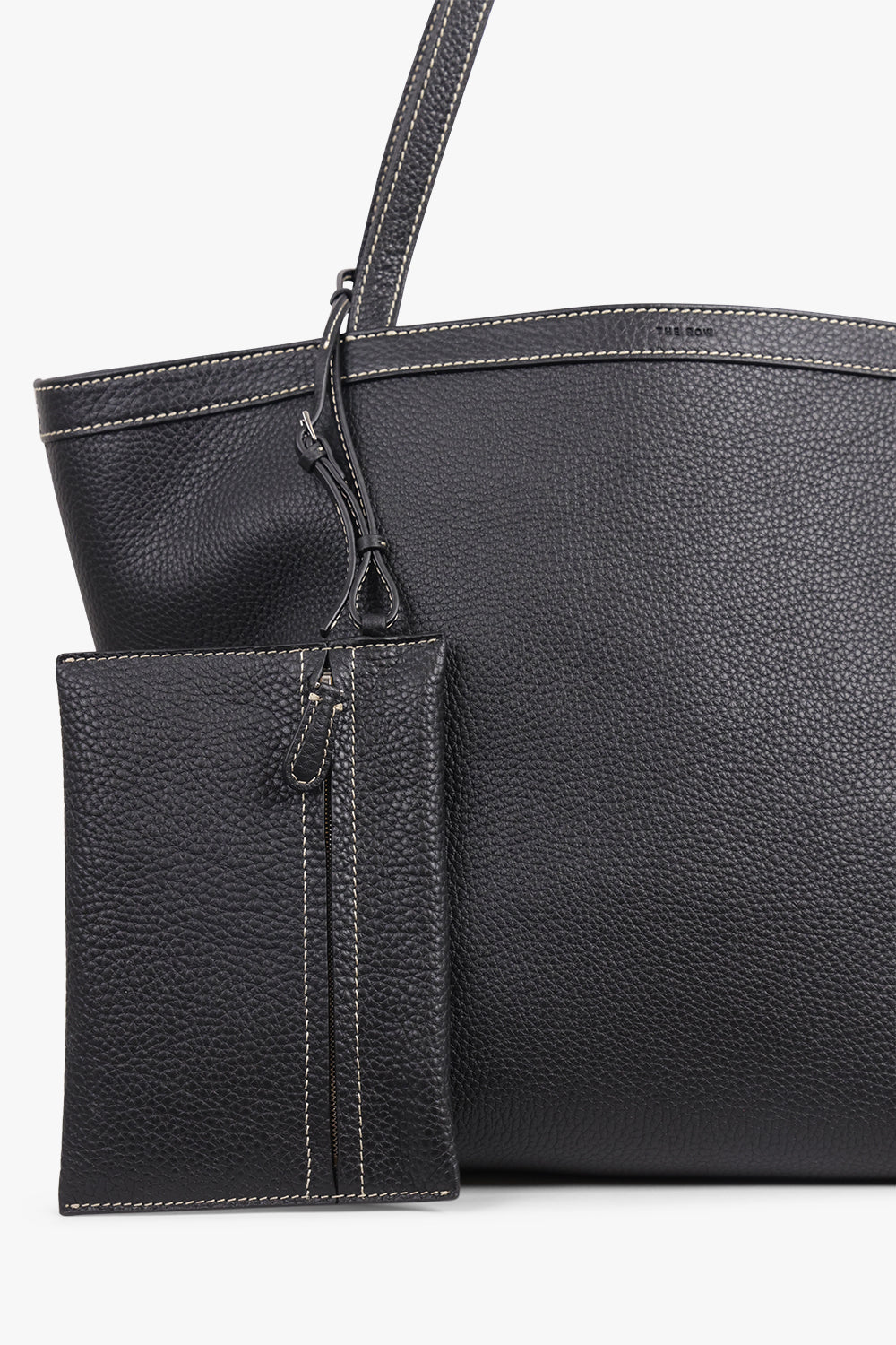 THE ROW Bags BLACK / Black Park Tote Three Stitch | Black