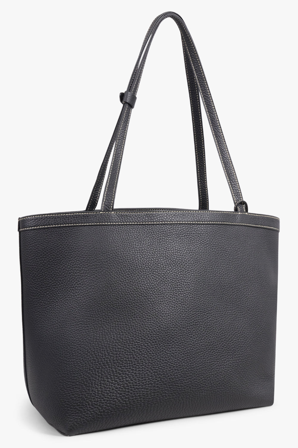 THE ROW Bags BLACK / Black Park Tote Three Stitch | Black