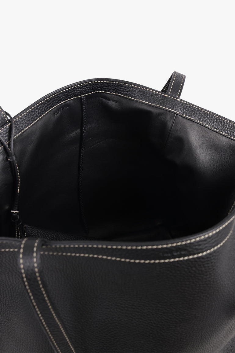 THE ROW Bags BLACK / Black Park Tote Three Stitch | Black