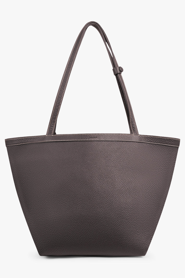 THE ROW Bags BROWN / Dark Brown Park Tote Three Stitch | Dark Brown