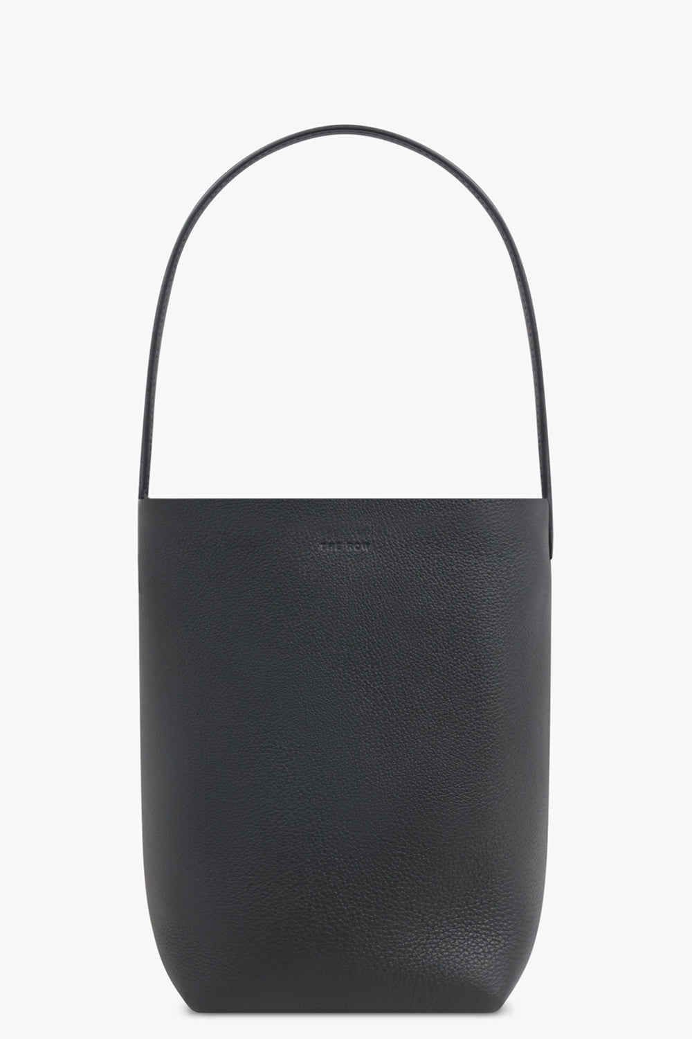 THE ROW BAGS Black / Dark Pine Black Small N/S Tote Bag | Dark Pine Black