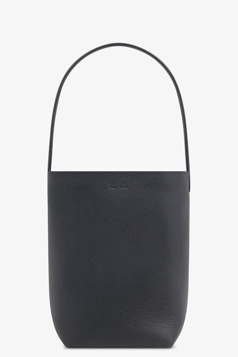 THE ROW BAGS Black / Dark Pine Black Small N/S Tote Bag | Dark Pine Black