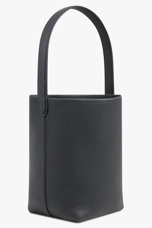 THE ROW BAGS Black / Dark Pine Black Small N/S Tote Bag | Dark Pine Black