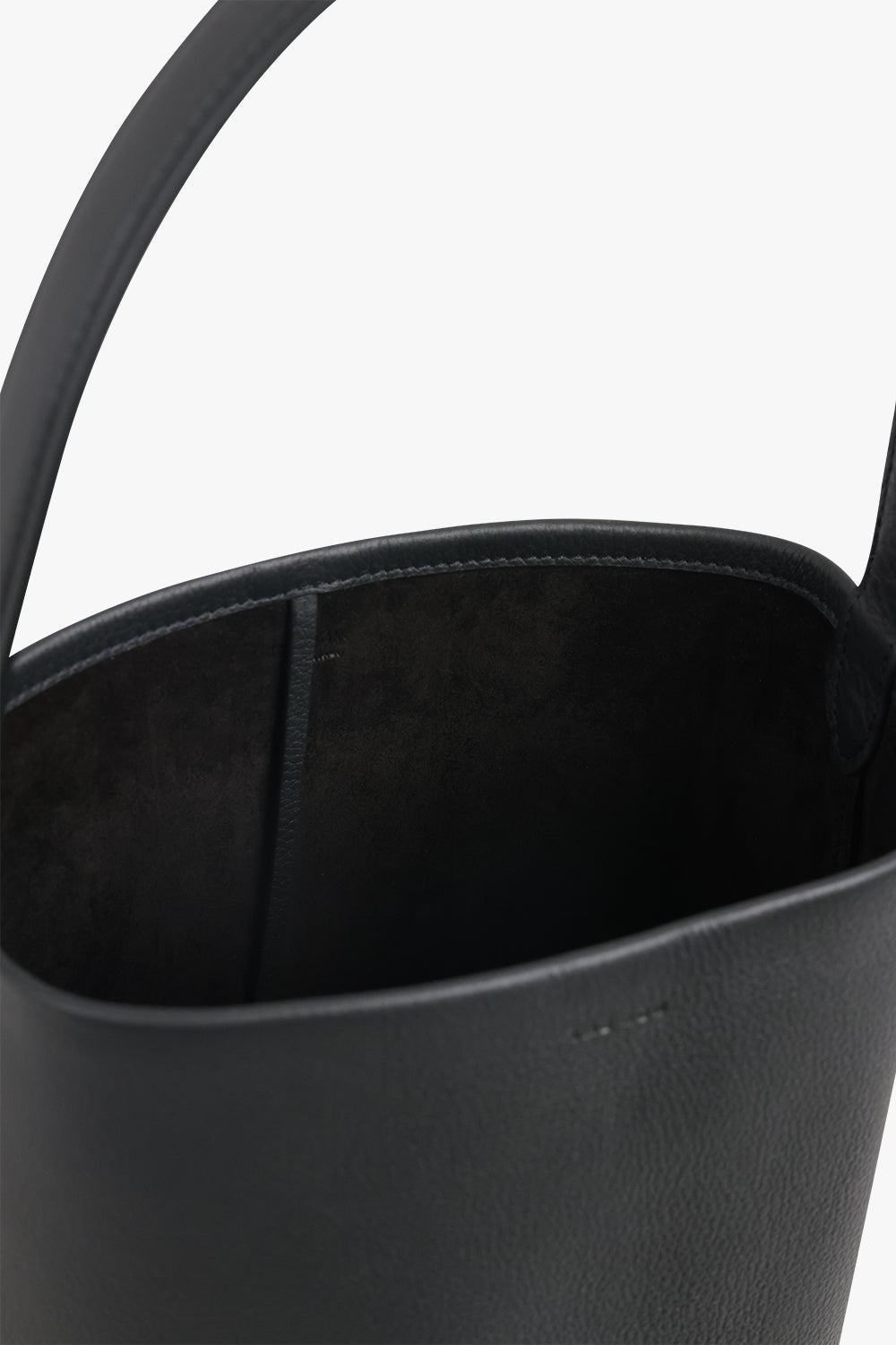 THE ROW BAGS Black / Dark Pine Black Small N/S Tote Bag | Dark Pine Black