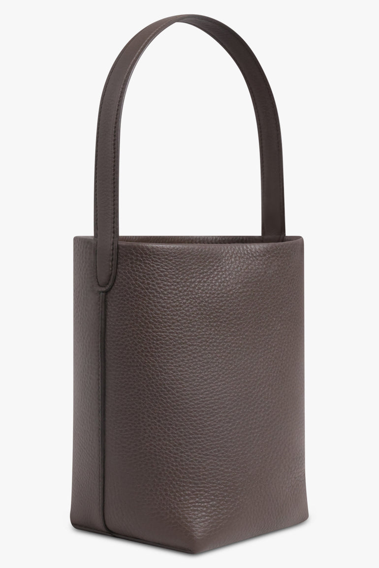 THE ROW BAGS Brown / Deep Brown Small N/S Tote Bag | Deep Brown