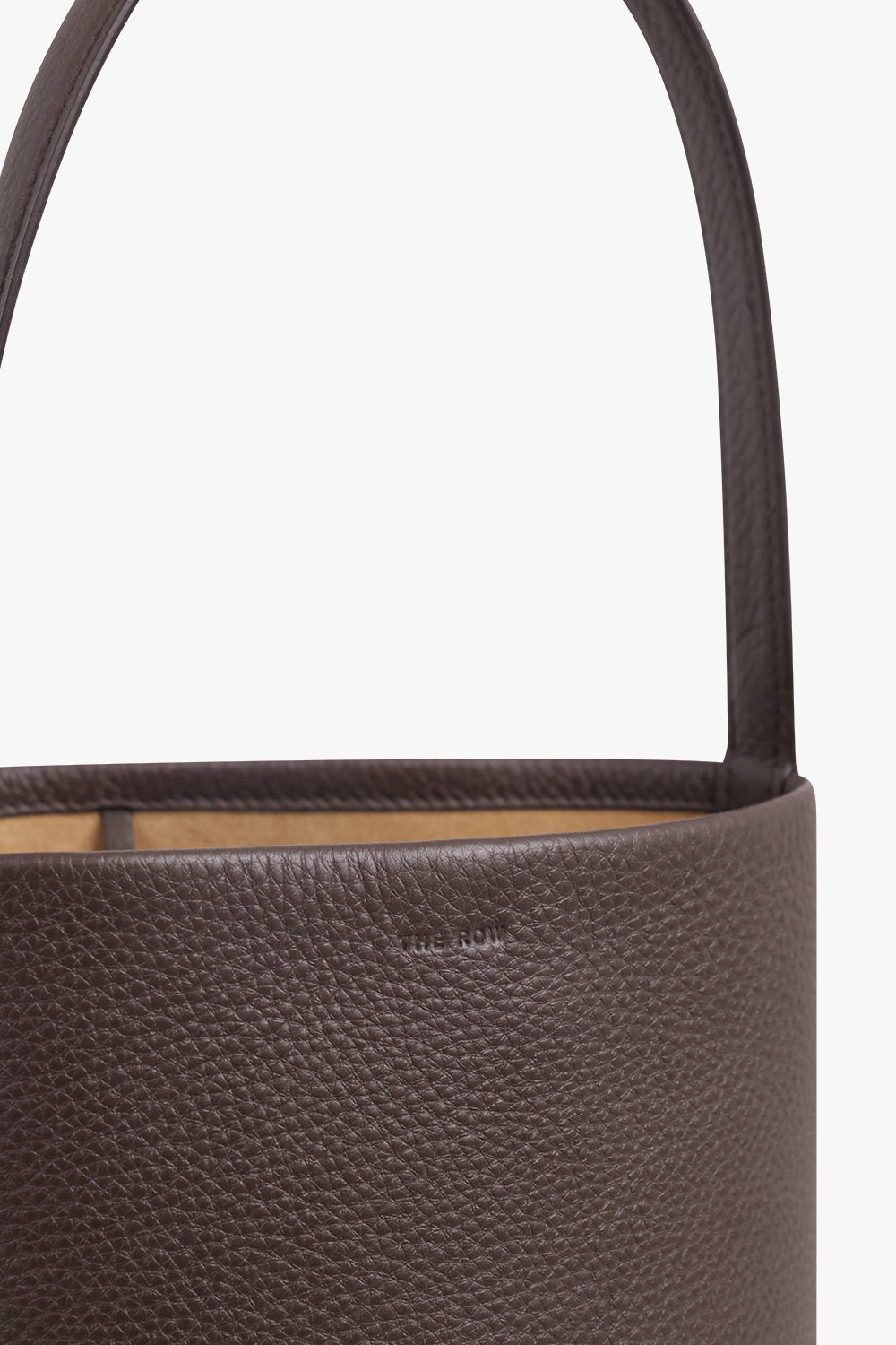 THE ROW BAGS Brown / Deep Brown Small N/S Tote Bag | Deep Brown
