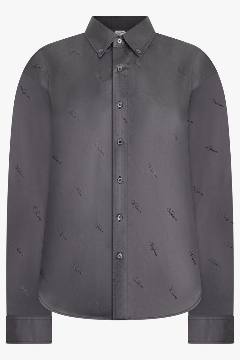 VAQUERA RTW L/S Oversized Shirt | Dark Grey