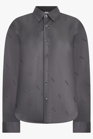 VAQUERA RTW L/S Oversized Shirt | Dark Grey