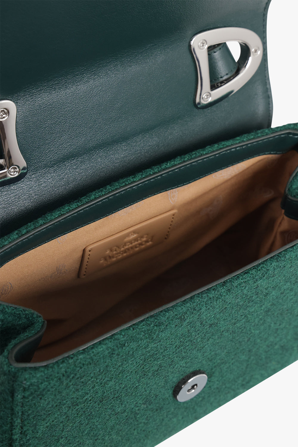 VIVIENNE WESTWOOD BAGS GREEN / Green/Multi Linda Crossbody Orb Bag | Green/Multi