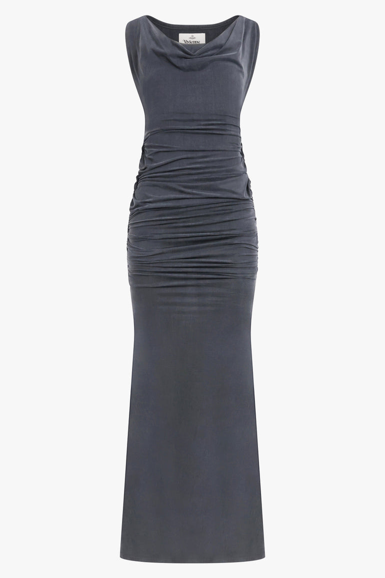 VIVIENNE WESTWOOD RTW Liz Adjustable Maxi Dress | Black