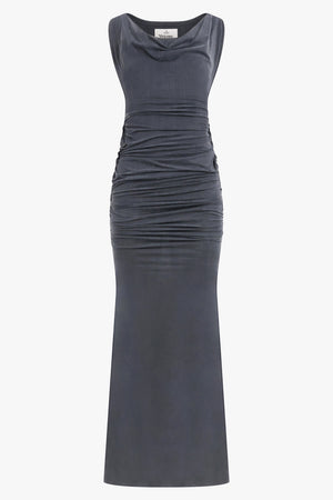 VIVIENNE WESTWOOD RTW Liz Adjustable Maxi Dress | Black