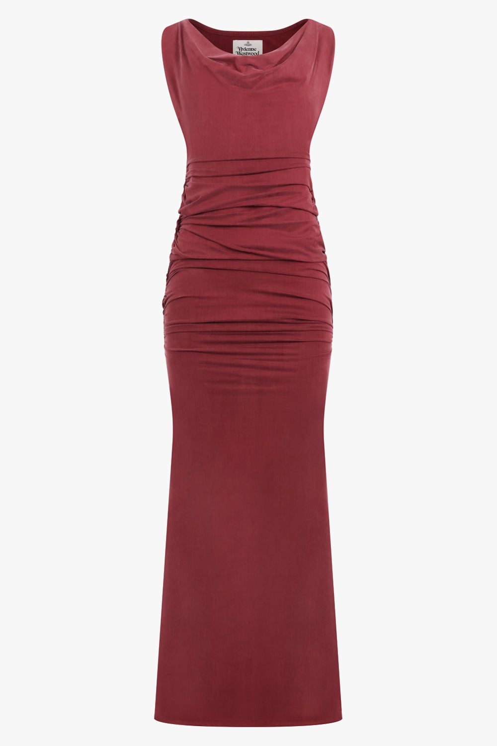 VIVIENNE WESTWOOD RTW Liz Adjustable Maxi Dress | Brick Red