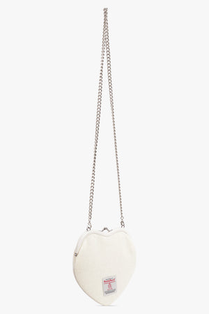 VIVIENNE WESTWOOD BAGS WHITE / Off White/Multi Belle Heart Frame Orb Purse | Off White/Multi