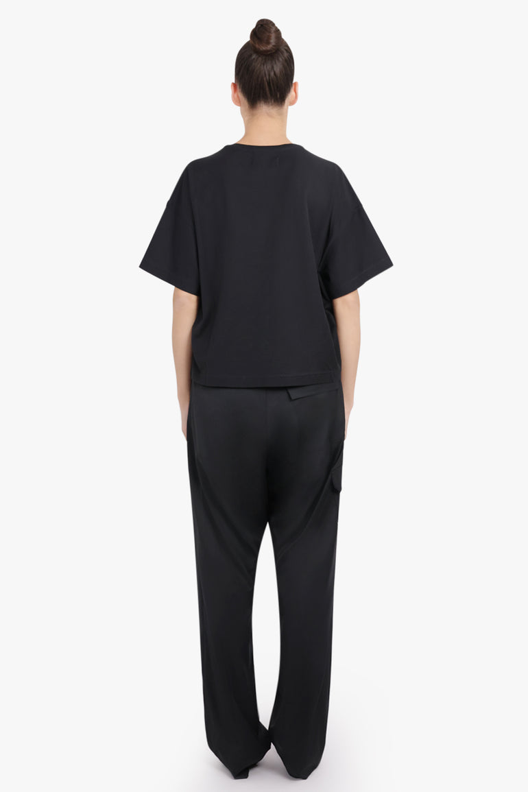 VIVIENNE WESTWOOD RTW Paris Orb Print Boxy T-Shirt | Black/White