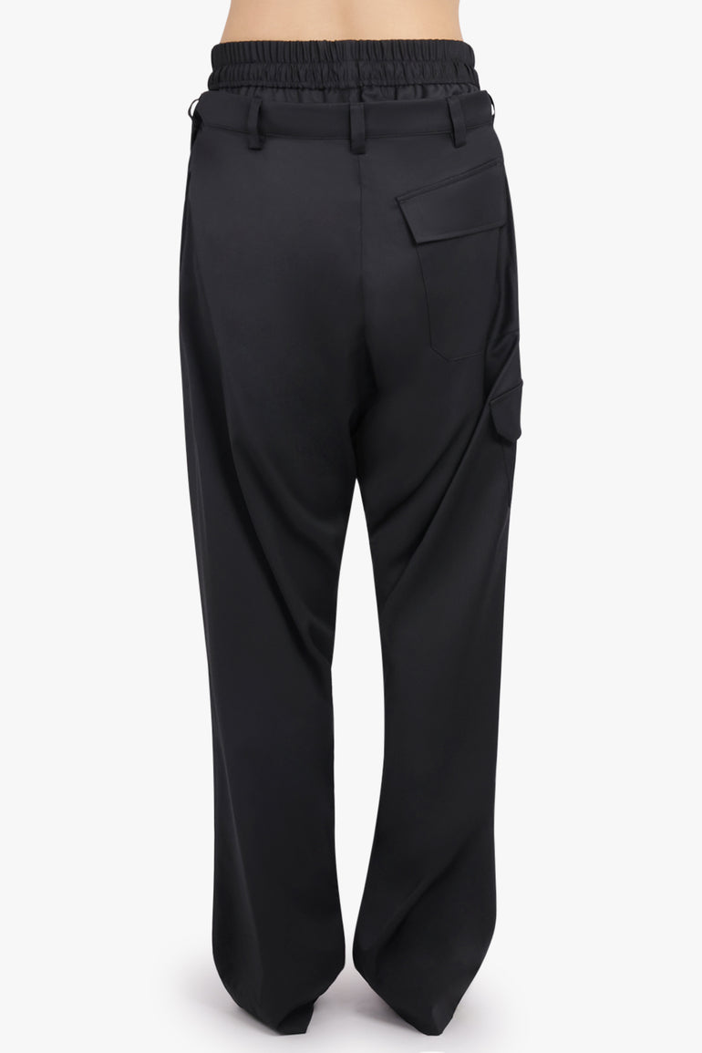 VIVIENNE WESTWOOD RTW Drawstring Plumber Tailored Pant | Black