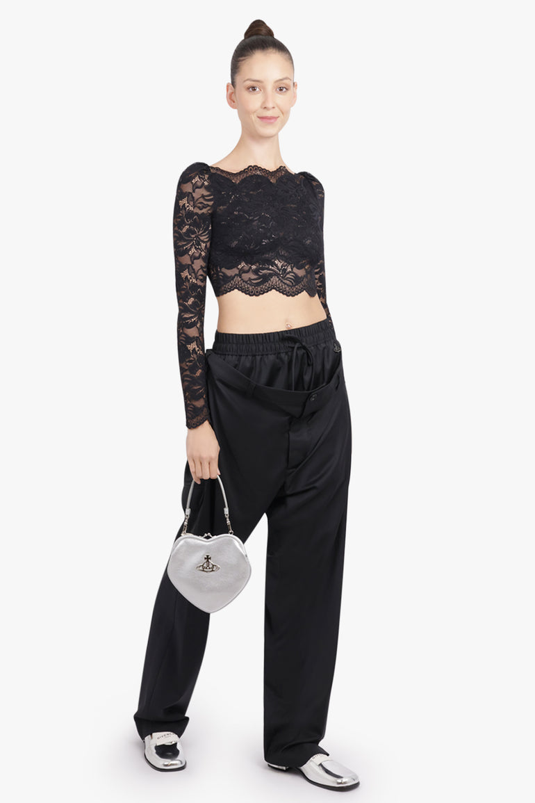 VIVIENNE WESTWOOD BAGS SILVER / Silver Belle Heart Frame Purse | Silver