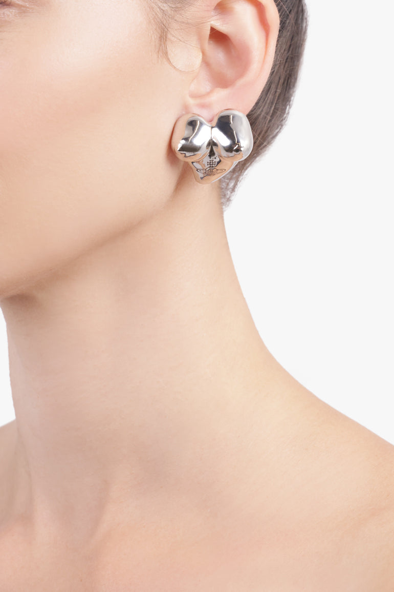 VIVIENNE WESTWOOD JEWELLERY SILVER / Silver Mimosa Feminine Energy Earrings | Silver