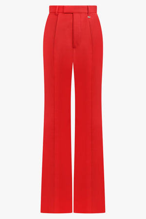 VIVIENNE WESTWOOD RTW Ray Wide Leg Tailored Pant | Red