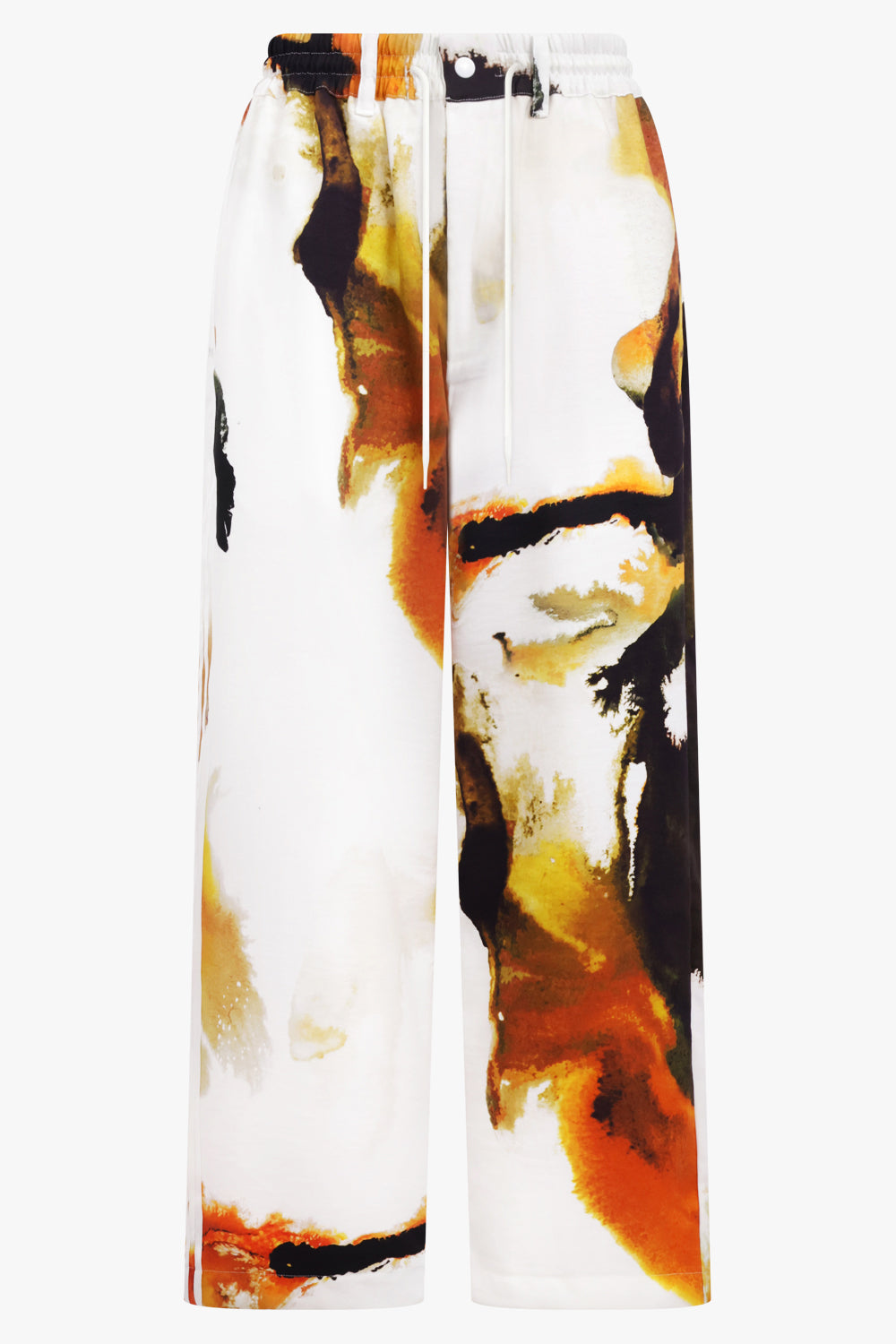 Y-3 RTW Earthy Print Relaxed Leg Track Pant | White/Multi