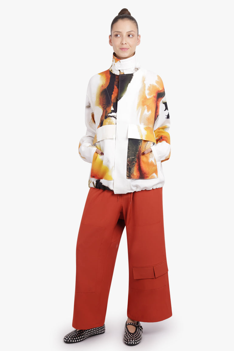 Y-3 RTW Uni Drawstring Relaxed Leg Pant | Triora Orange