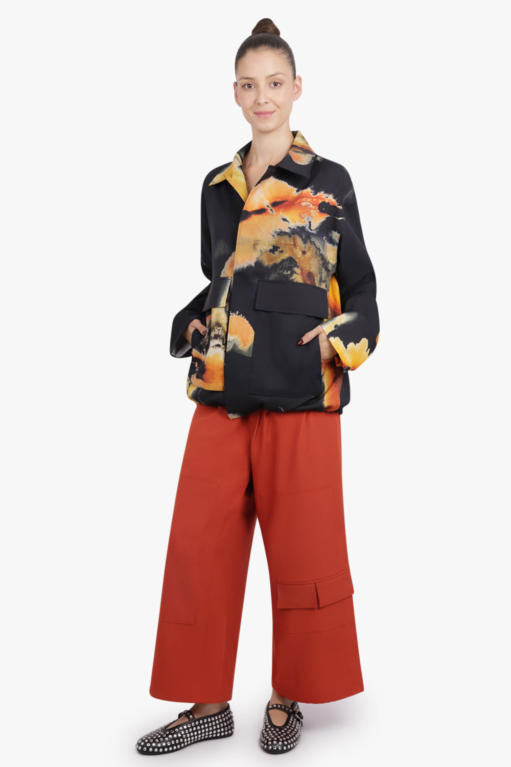 Y-3 RTW Uni Drawstring Relaxed Leg Pant | Triora Orange