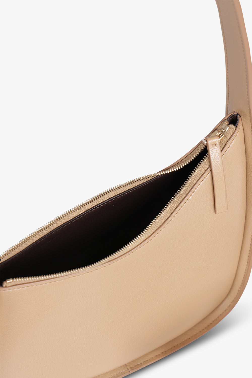 Half Moon Shoulder Bag | Chestnut – Parlour X