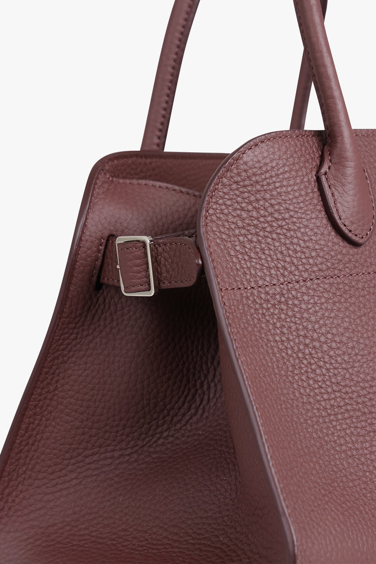 THE ROW BAGS RED / JAM Soft Margaux 10 Tote Bag | Jam