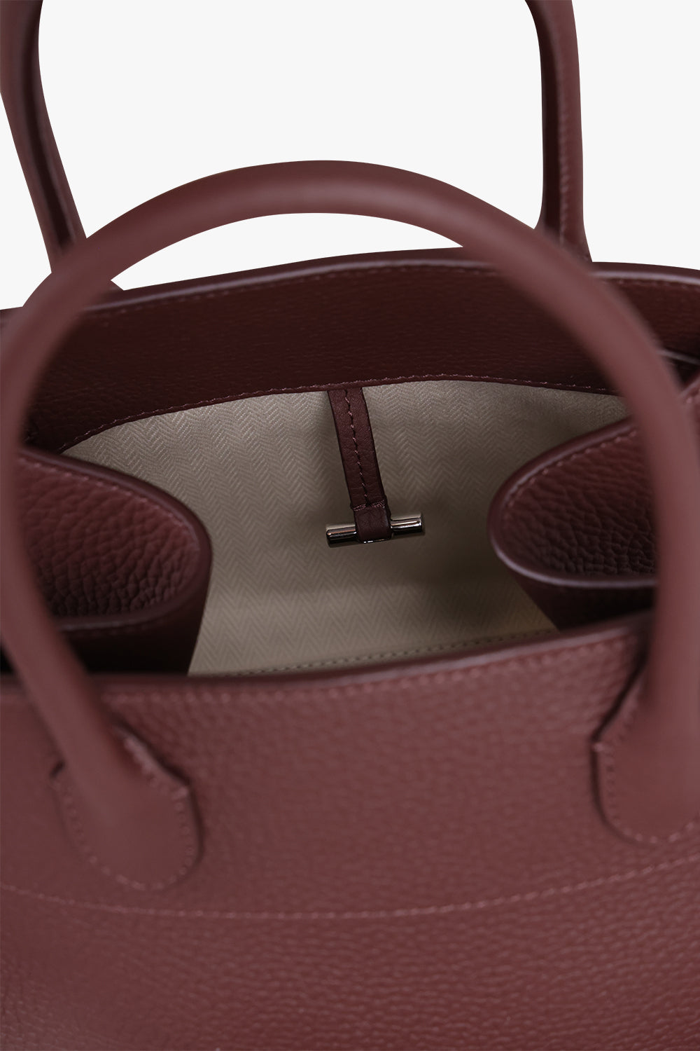 THE ROW BAGS RED / JAM Soft Margaux 10 Tote Bag | Jam