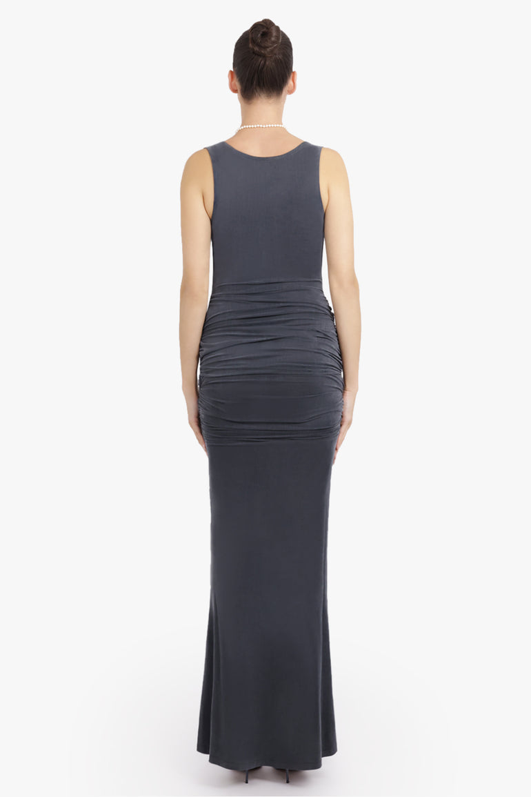 VIVIENNE WESTWOOD RTW Liz Adjustable Maxi Dress | Black